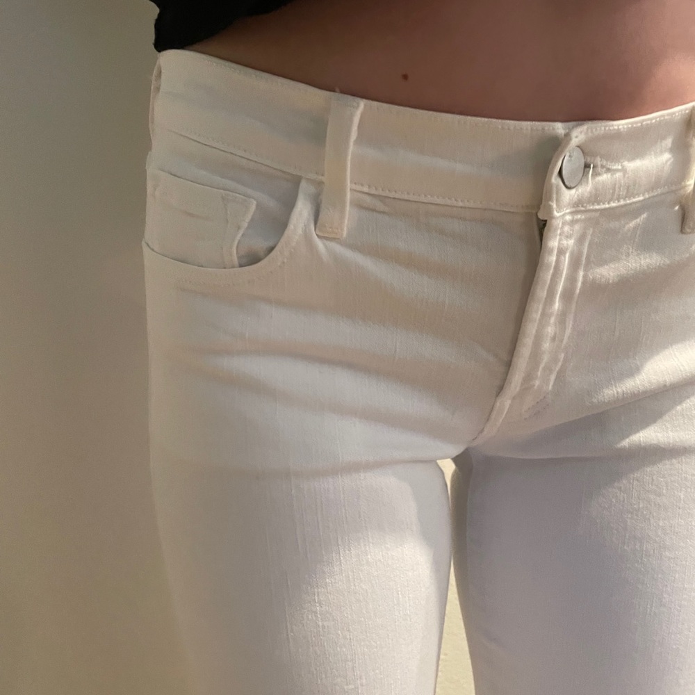 White jeans jbrand